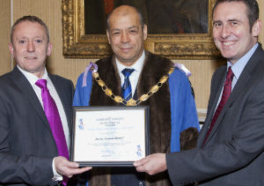 WCEC honours company for greatest contribution to industry training in 2014