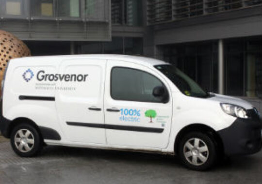 Introduction of electric van for recycling is driving sustainability at Maynooth University