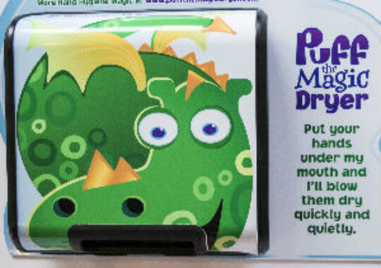 A dragon on a mission to promote children’s hand hygiene