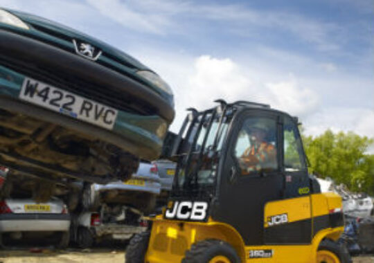 JCB Wastemaster Teletruk up for Safety Award
