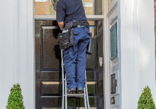 Taking the step up to clean at height