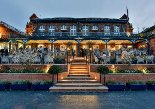 Julius Rutherfoord serves an ace at Queen’s