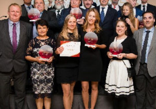 Winners announced for the inaugural  European Cleaning & Hygiene Awards 2016