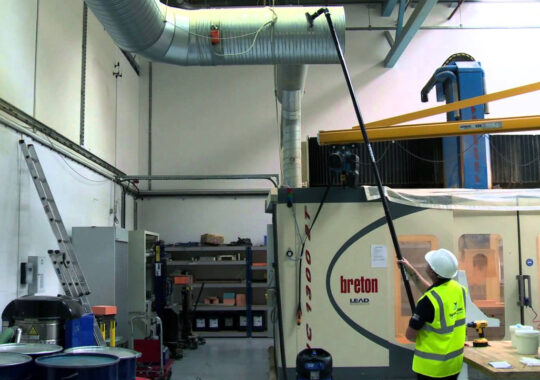 Cleaning teams raise their output