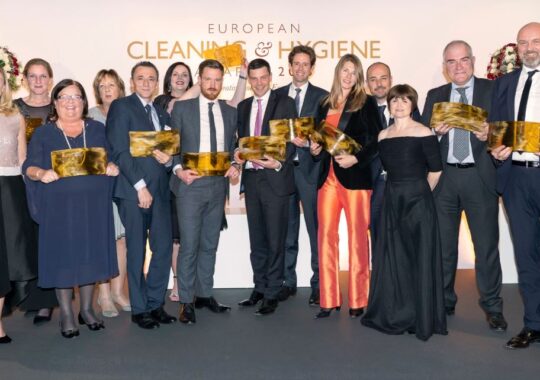 Europe’s industry leaders celebrated in Berlin – European Cleaning & Hygiene Awards 2018 winners announced