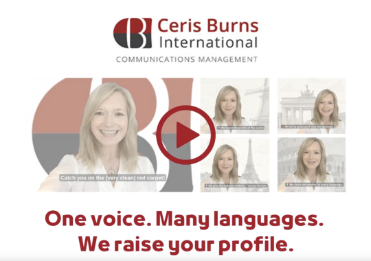 Flying the flag for the European Cleaning & Hygiene Awards